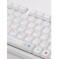 104+23 Neon Light PBT Dye-subbed XDA Keycap Set for Mechanical Keyboard English / Thai / Japanese / Russian / Arabic / French / German / Spanish